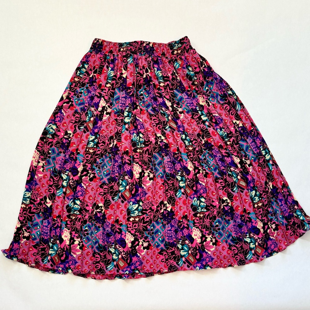 Vintage Diane Freis Signature Print Skirt & Silk Jacket Bundle - Picture 3 of 13